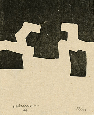 Eduardo Chillida, "Hommage à Heidegger", van der Koelen 70016