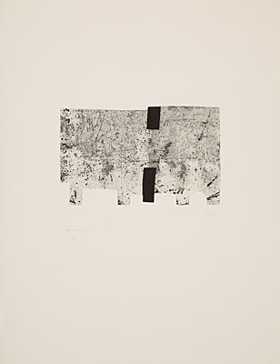 Eduardo Chillida, "La nimfa del silenci" (Die Nymphe des Schweigens), van der Koelen 94006