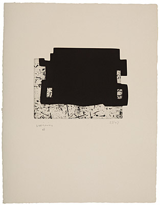 Eduardo Chillida, "Zaindegi" (Festung), van der Koelen 95007